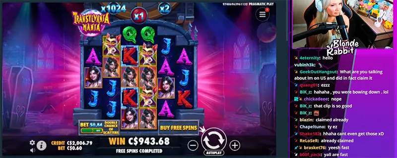 blonderabbit streaming setup with multiple monitors